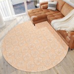 Addison Rugs Surfside ASR40 Nectarine 8' x 8' Rug