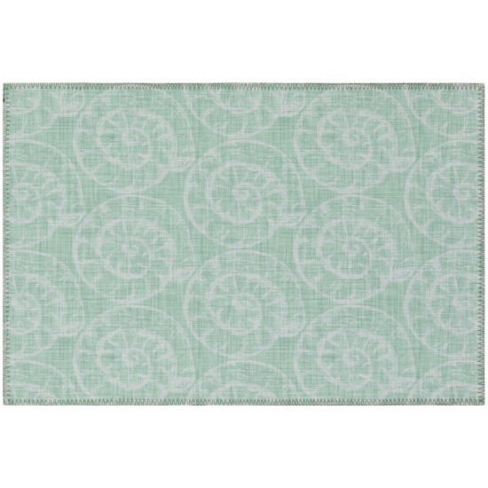 Addison Rugs Surfside ASR41 Green 1'8" x 2'6" Rug