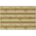 Addison Rugs Surfside ASR42 Tan 1'8" x 2'6" Rug