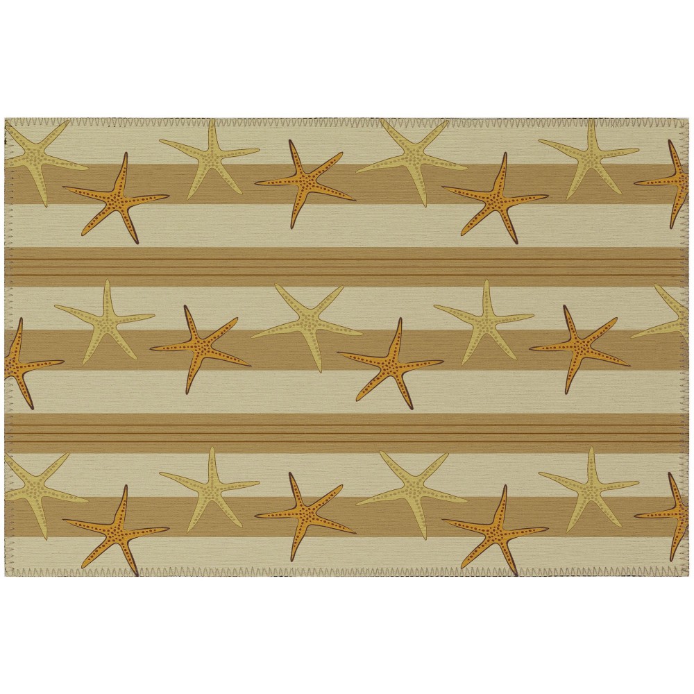 Addison Rugs Surfside ASR42 Tan 1'8" x 2'6" Rug