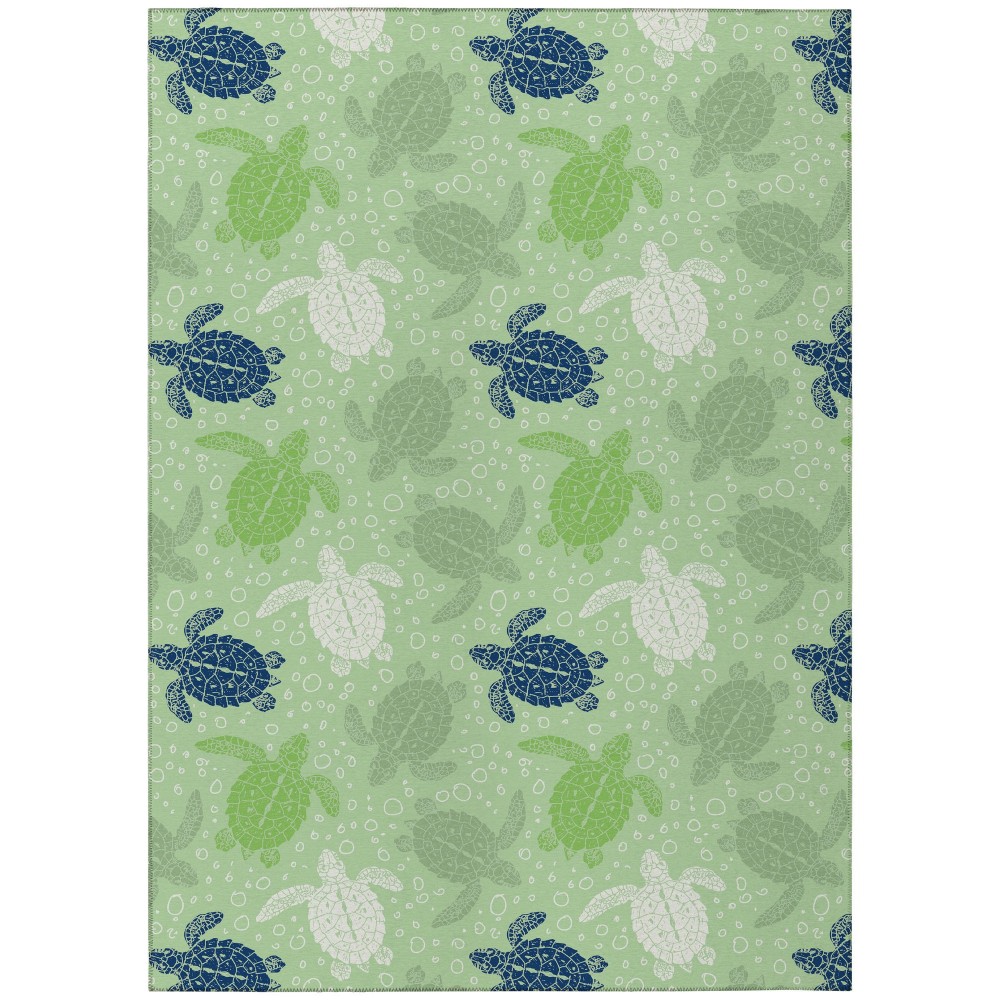 Addison Rugs Surfside ASR43 Green 8' x 10' Rug