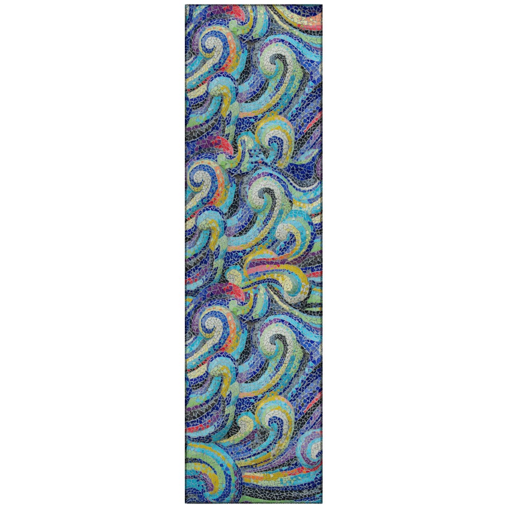 Addison Rugs Surfside ASR44 Ocean 2'3" x 7'6" Rug