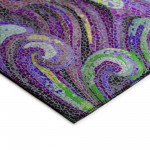 Addison Rugs Surfside ASR44 Purple 3' x 5' Rug