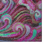 Addison Rugs Surfside ASR44 Raspberry 5' x 7'6" Rug