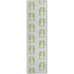 Addison Rugs Surfside ASR45 Green 2\'3" x 7\'6" Rug
