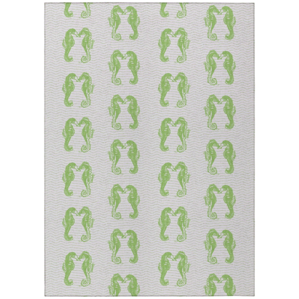 Addison Rugs Surfside ASR45 Green 5' x 7'6" Rug