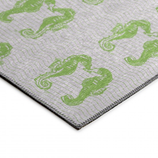 Addison Rugs Surfside ASR45 Green 5' x 7'6" Rug