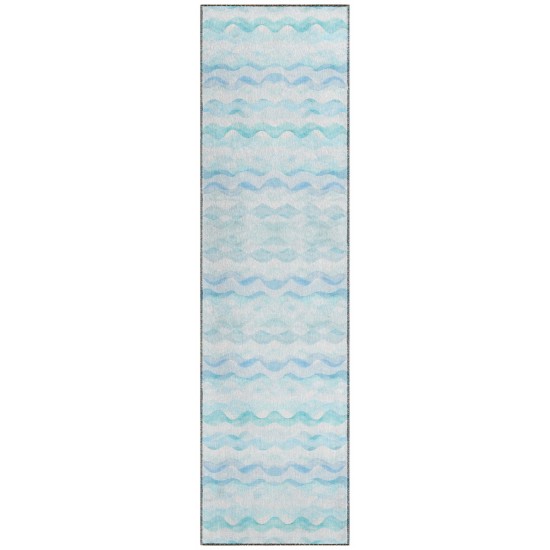 Addison Rugs Surfside ASR46 Blue 2'3" x 7'6" Rug