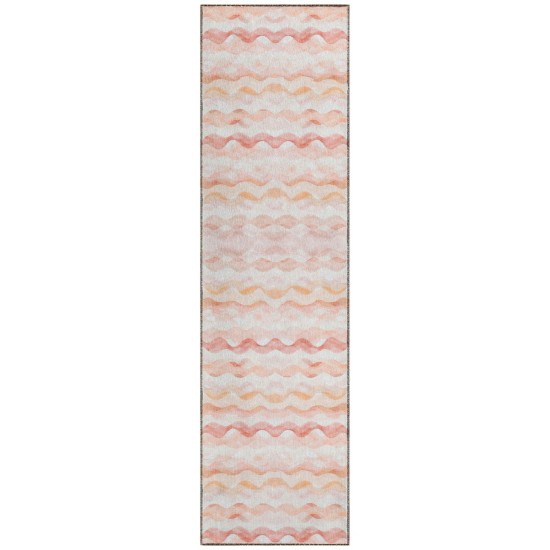 Addison Rugs Surfside ASR46 Peach 2'3" x 7'6" Rug