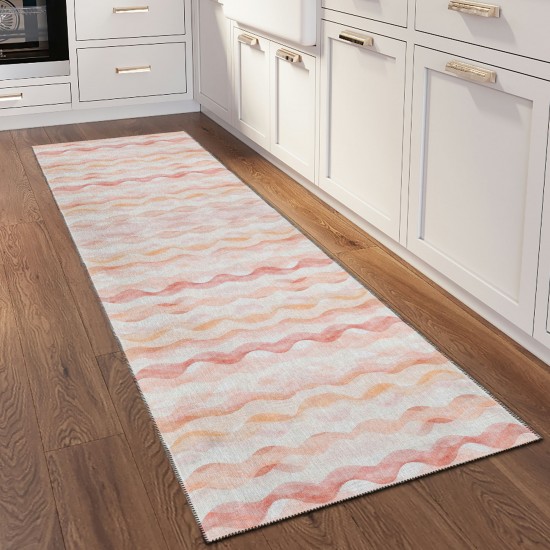 Addison Rugs Surfside ASR46 Peach 2'3" x 7'6" Rug