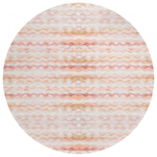 Addison Rugs Surfside ASR46 Peach 8' x 8' Rug