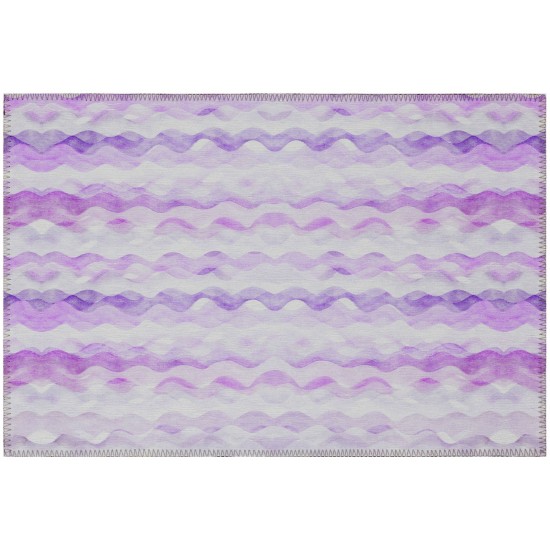 Addison Rugs Surfside ASR46 Purple 1'8" x 2'6" Rug