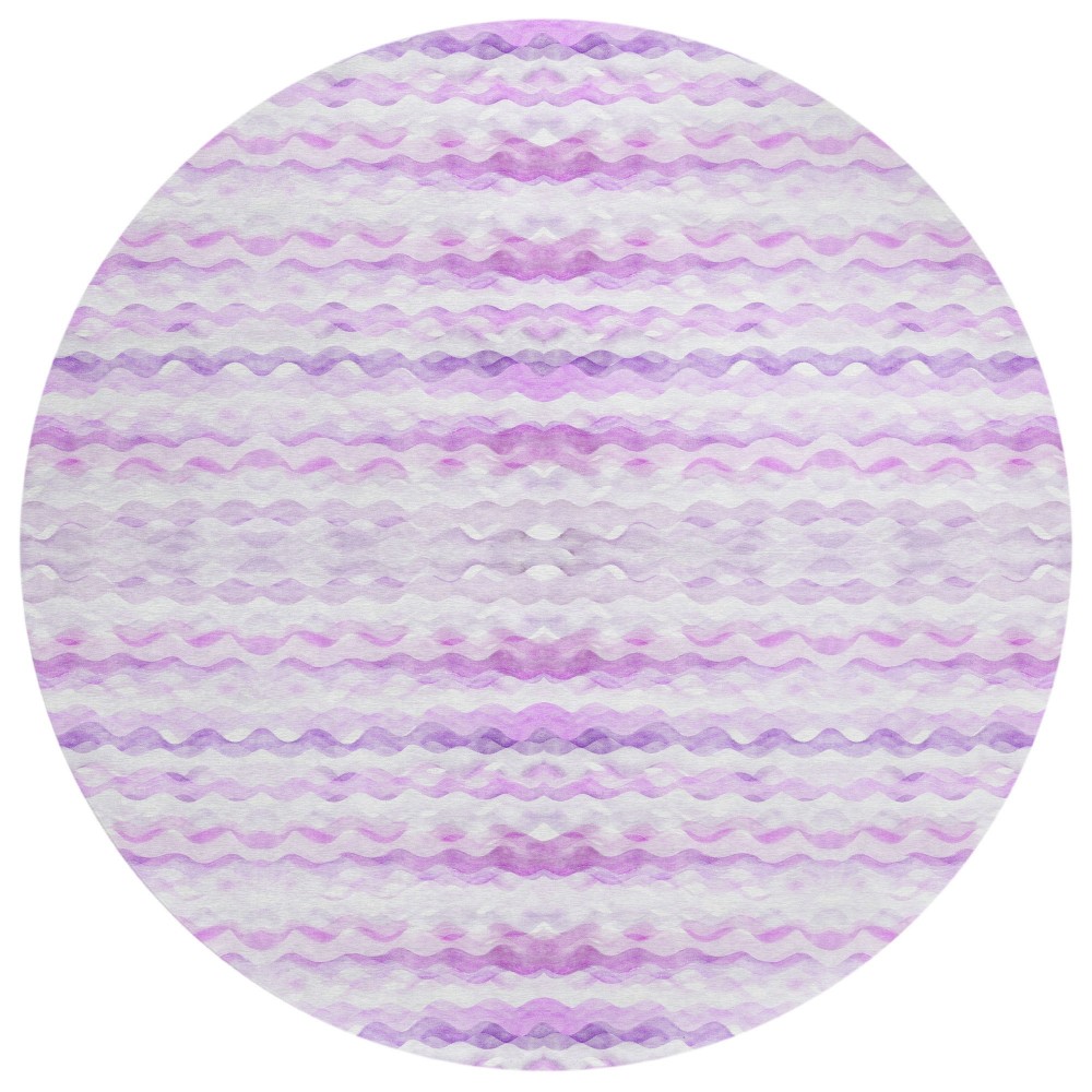 Addison Rugs Surfside ASR46 Purple 8' x 8' Rug