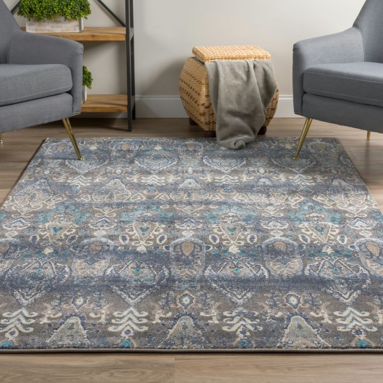 Addison Rugs Thurston ATH46 Steel 3'3" x 5'1" Rug