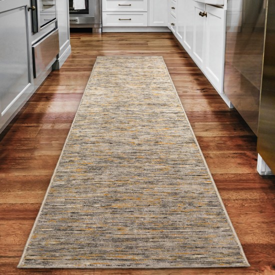 Addison Rugs Villager AVL31 Gold 2'3" x 7'6" Rug