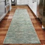 Addison Rugs Villager AVL31 Teal 2'3" x 7'6" Rug