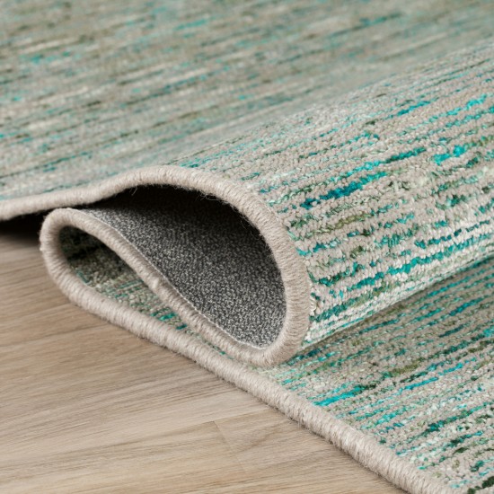 Addison Rugs Villager AVL31 Teal 2'3" x 7'6" Rug