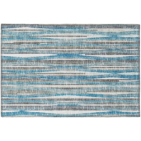 Addison Rugs Waverly AWA31 Blue 1'8" x 2'6" Rug