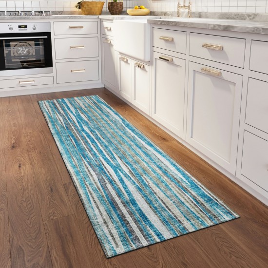 Addison Rugs Waverly AWA31 Blue 2'3" x 7'6" Rug