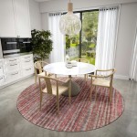 Addison Rugs Waverly AWA31 Burgundy 8' x 8' Rug