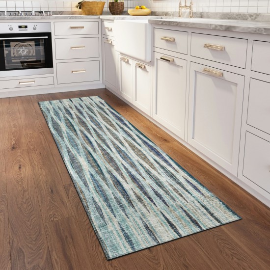 Addison Rugs Waverly AWA31 Ocean 2'3" x 7'6" Rug