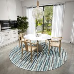 Addison Rugs Waverly AWA31 Ocean 8' x 8' Rug