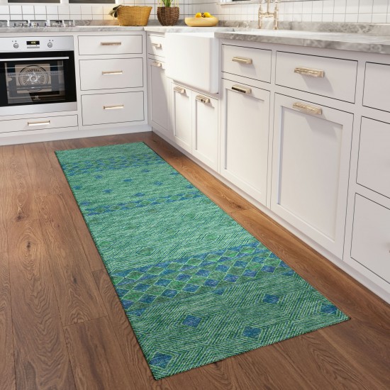 Addison Rugs Yuma AYU31 Green 2'3" x 7'6" Rug