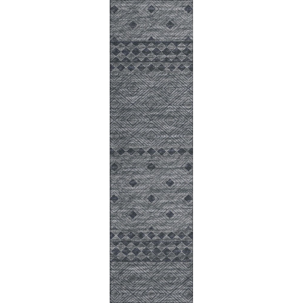 Addison Rugs Yuma AYU31 Gray 2'3" x 7'6" Rug Addison Rugs Yuma AYU31 Gray 2'3" x 7'6" Rug