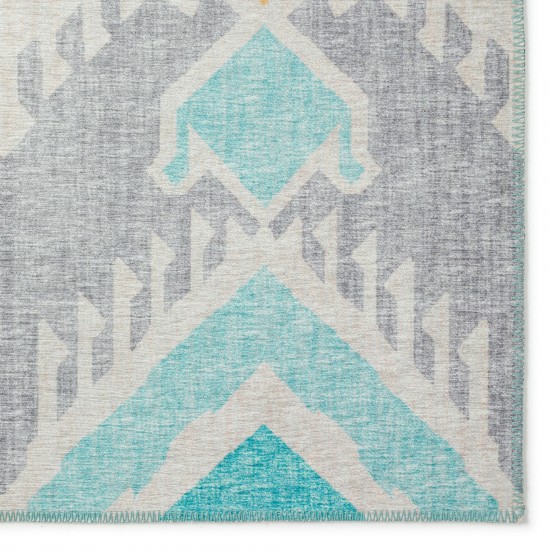 Addison Rugs Yuma AYU32 Aqua 8' x 8' Rug