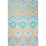 Addison Rugs Yuma AYU32 Aqua 9\' x 12\' Rug