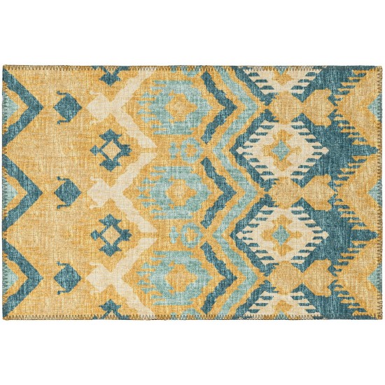 Addison Rugs Yuma AYU32 Yellow 1'8" x 2'6" Rug