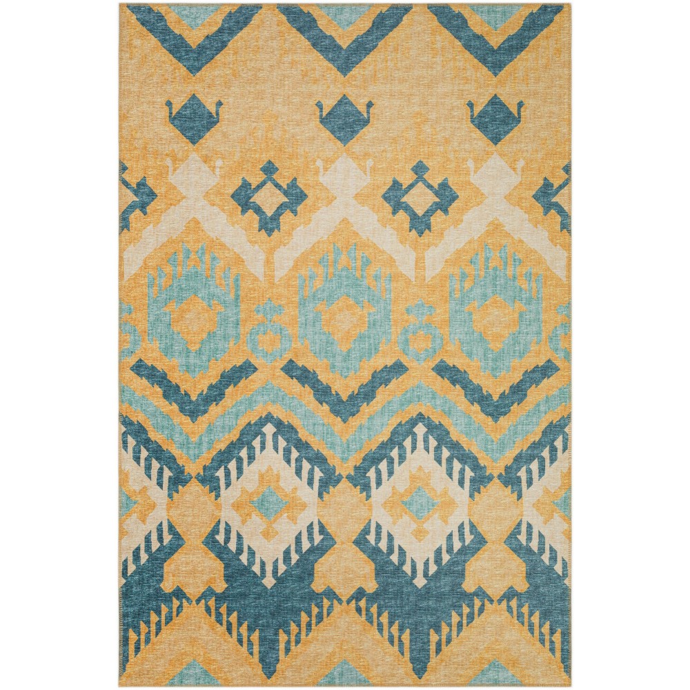 Addison Rugs Yuma AYU32 Yellow 5' x 7'6" Rug Addison Rugs Yuma AYU32 Yellow 5' x 7'6" Rug