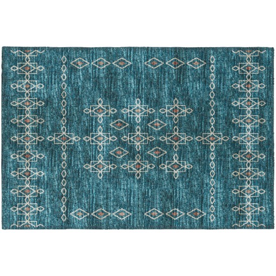 Addison Rugs Yuma AYU33 Blue 1'8" x 2'6" Rug