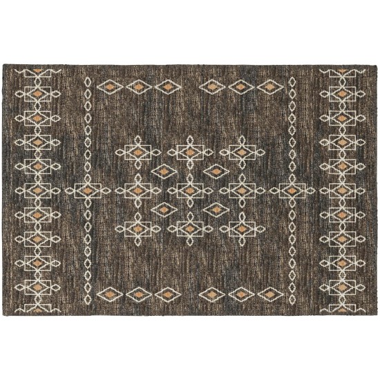 Addison Rugs Yuma AYU33 Brown 1'8" x 2'6" Rug