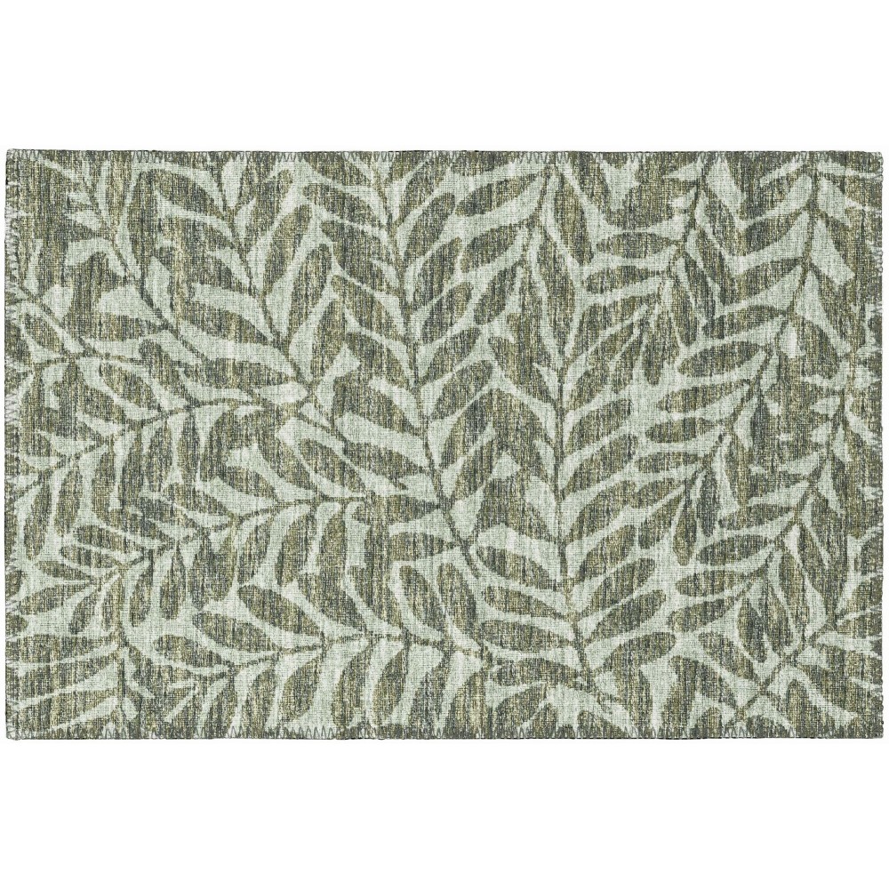 Addison Rugs Yuma AYU35 Green 1'8" x 2'6" Rug Addison Rugs Yuma AYU35 Green 1'8" x 2'6" Rug