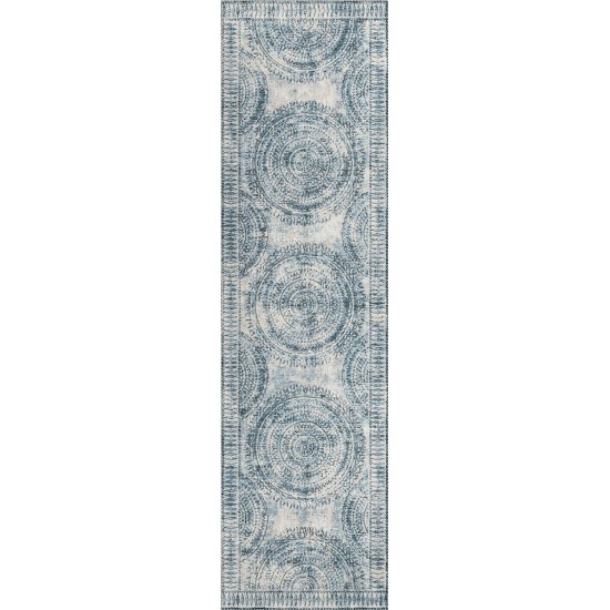 Addison Rugs Yuma AYU37 Blue 2'3" x 7'6" Rug