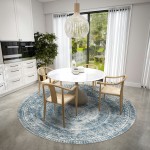 Addison Rugs Yuma AYU37 Blue 8' x 8' Rug