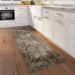 Addison Rugs Yuma AYU37 Brown 2'3" x 7'6" Rug