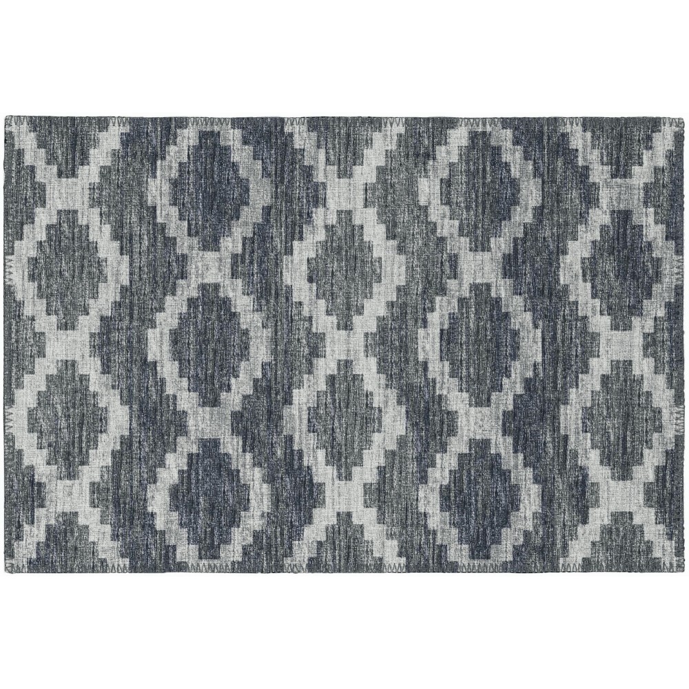 Addison Rugs Yuma AYU39 Gray 1'8" x 2'6" Rug Addison Rugs Yuma AYU39 Gray 1'8" x 2'6" Rug