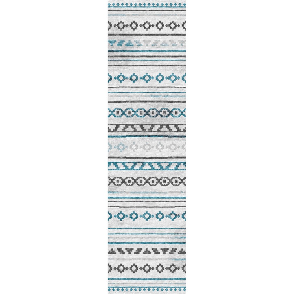 Addison Rugs Yuma AYU40 Gray 2'3" x 7'6" Rug Addison Rugs Yuma AYU40 Gray 2'3" x 7'6" Rug