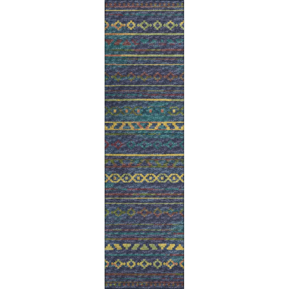 Addison Rugs Yuma AYU40 Multi 2'3" x 7'6" Rug Addison Rugs Yuma AYU40 Multi 2'3" x 7'6" Rug