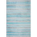 Addison Rugs Yuma AYU40 Turquoise 5\' x 7\'6" Rug