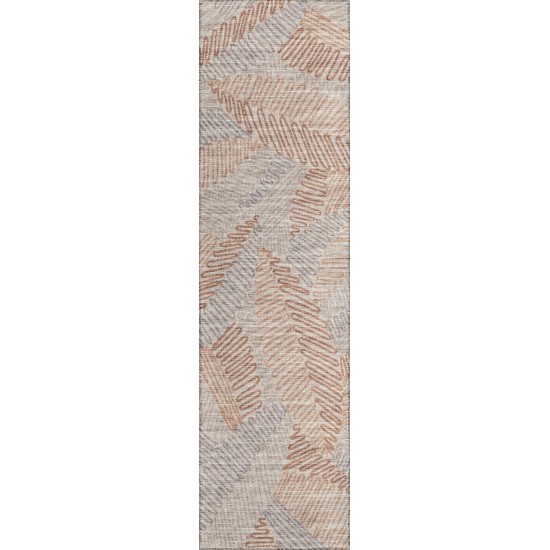 Addison Rugs Yuma AYU41 Mocha 2'3" x 7'6" Rug