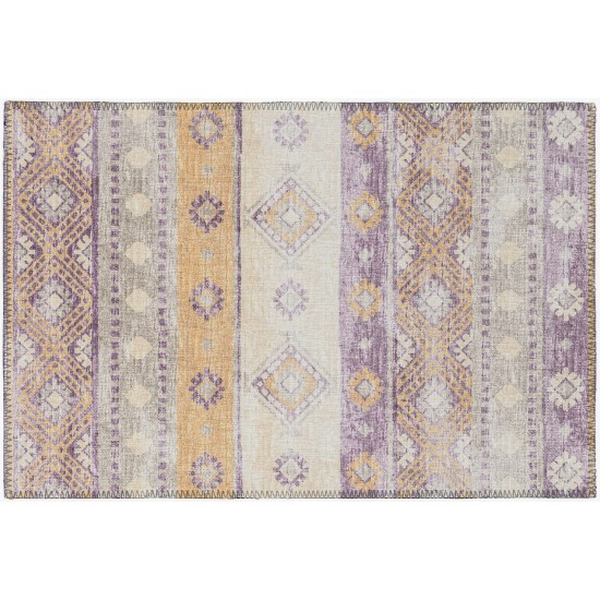 Addison Rugs Yuma AYU42 Purple 1'8" x 2'6" Rug