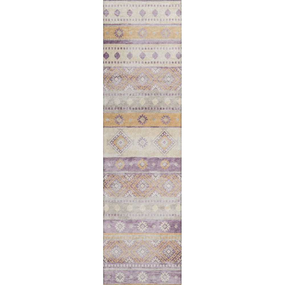 Addison Rugs Yuma AYU42 Purple 2'3" x 7'6" Rug Addison Rugs Yuma AYU42 Purple 2'3" x 7'6" Rug