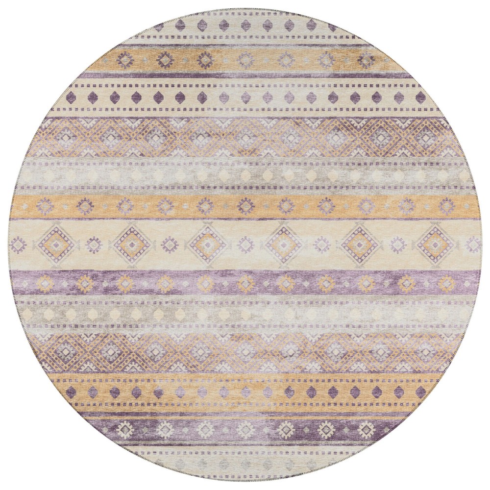 Addison Rugs Yuma AYU42 Purple 8' x 8' Rug