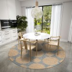 Addison Rugs Yuma AYU43 Gilded 8' x 8' Rug