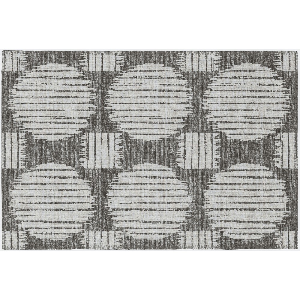 Addison Rugs Yuma AYU43 Gray 1'8" x 2'6" Rug Addison Rugs Yuma AYU43 Gray 1'8" x 2'6" Rug