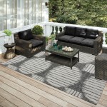 Addison Rugs Yuma AYU43 Gray 9' x 12' Rug