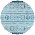 Addison Rugs Yuma AYU44 Blue 8' x 8' Rug